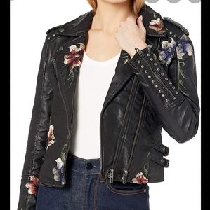 BLANK NYC Vegan Leather Moto Jacket